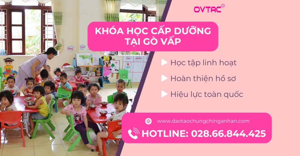 Khóa Học Cấp Dưỡng Tại Gò Vấp