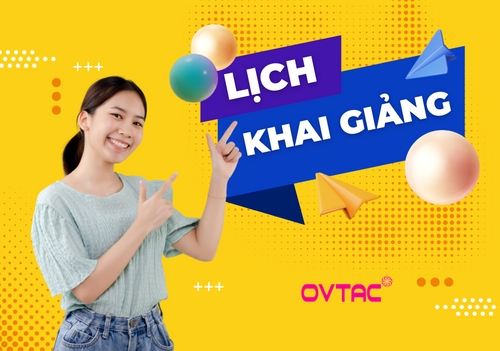Lịch Khai Giảng Banner Ovtac