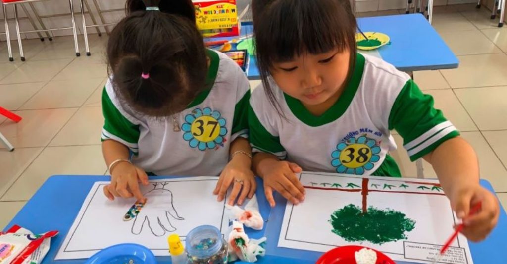 Lĩnh Vực Thứ Năm Phát Triển Thẩm Mỹ Của Trẻ Mầm Non