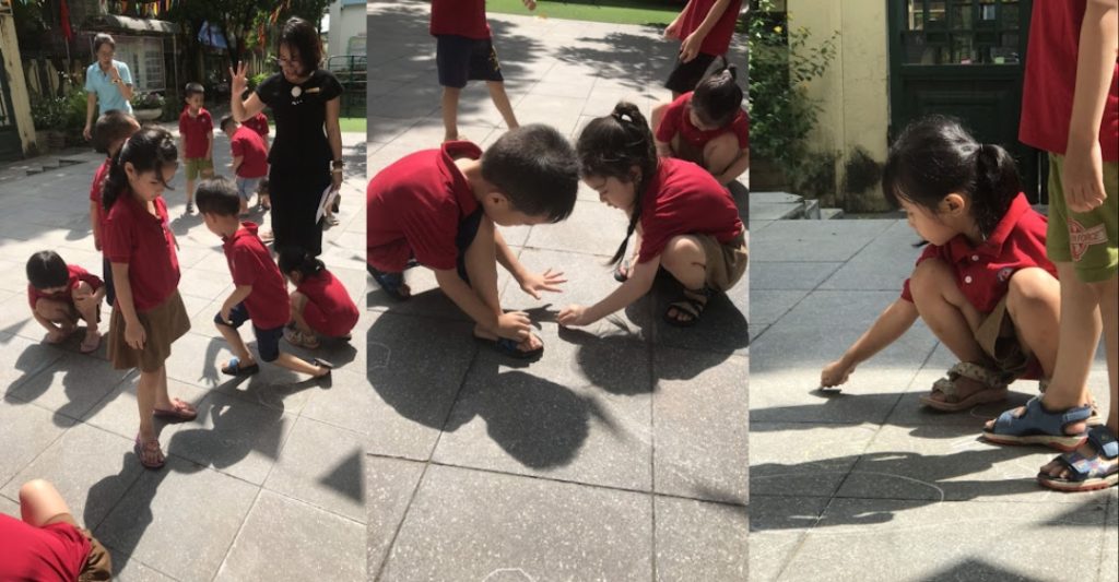 Cho Trẻ Vẽ Bóng