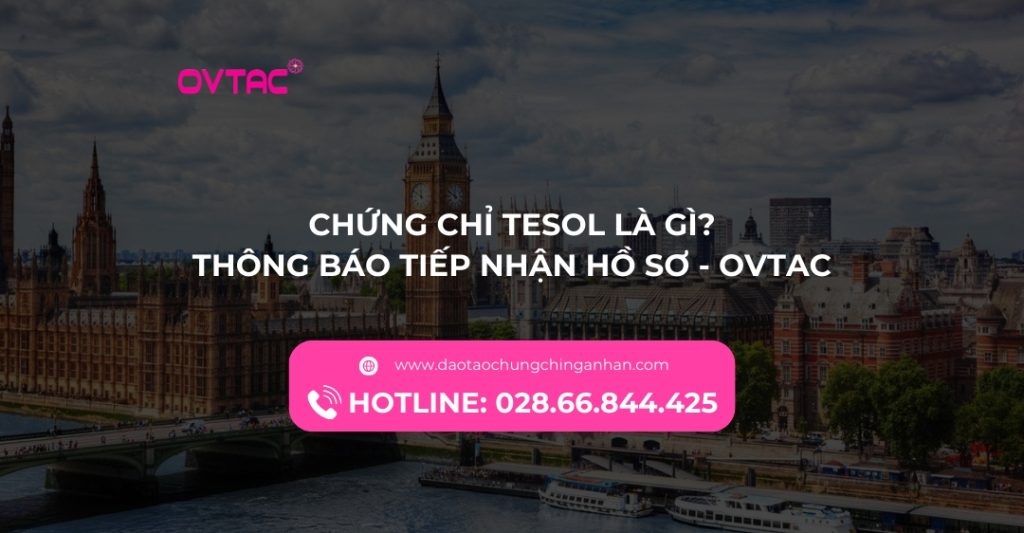 Chứng Chỉ Tesol Ovtac